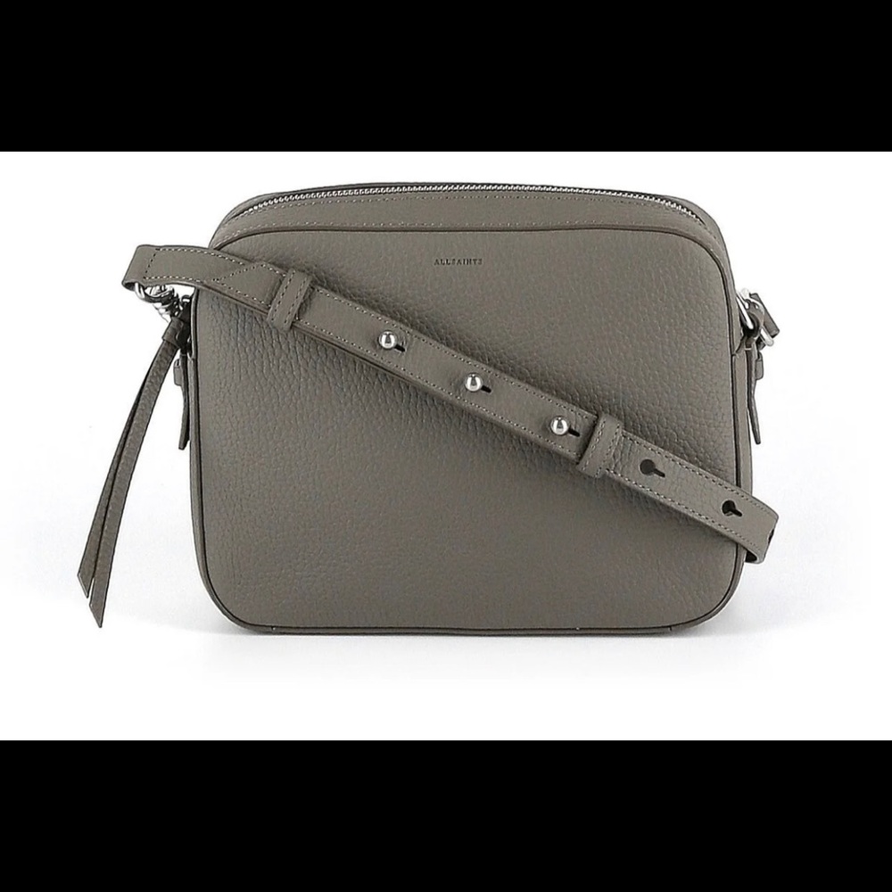 ALL SAINTS Leather Crossbody Bag